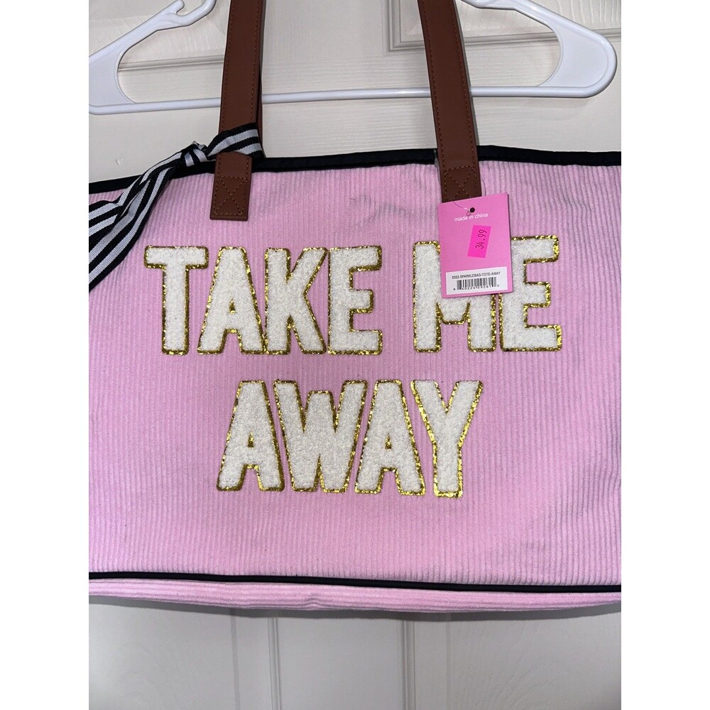NWT Simple Southern Corduroy Tote New - Picture 2 of 5